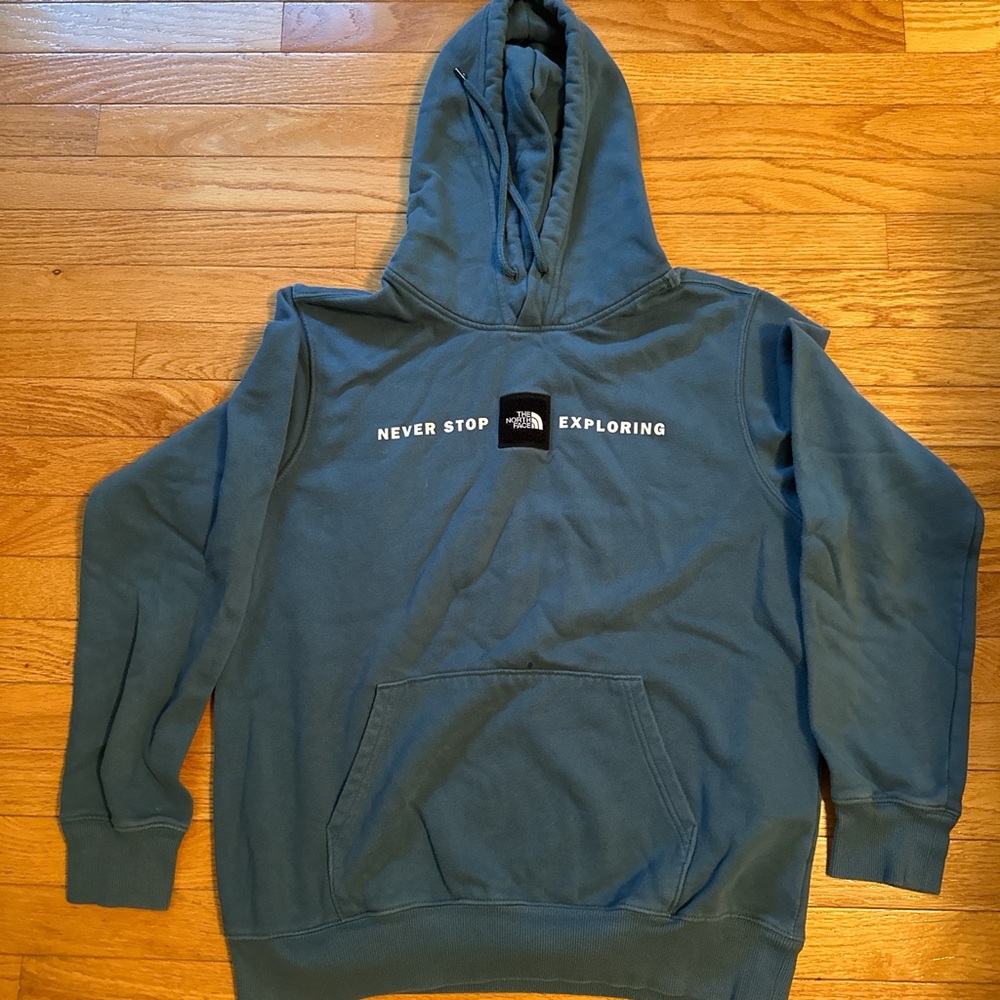 The North Face Teal Hoodie - Men's